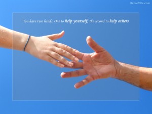 two hands inspirational pic 2