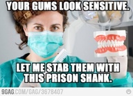 Evil dental hygienist pic